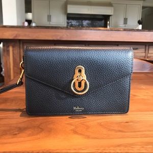 Mulberry Amberley iPhone leather clutch